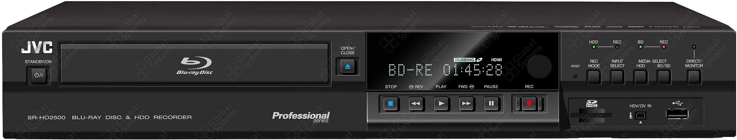 SR-HD2500EU рекордер JVC