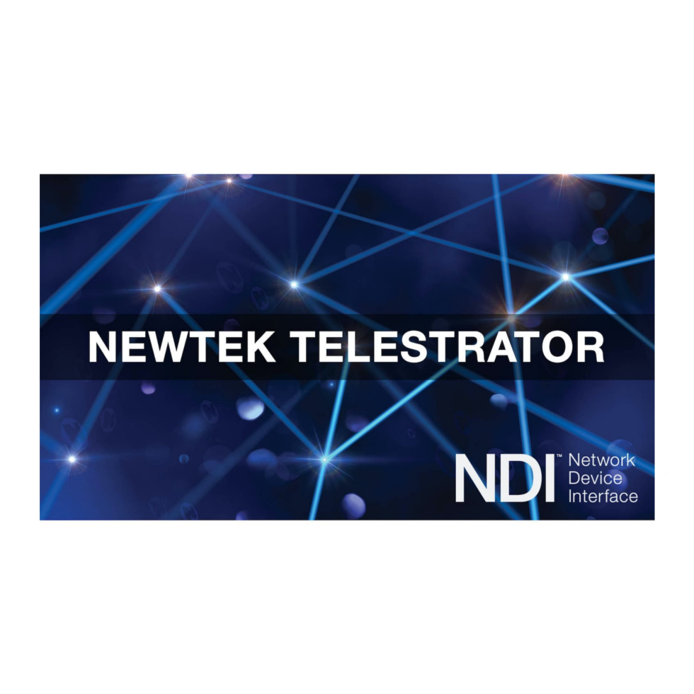NDI Telestrator программное управление Newtek